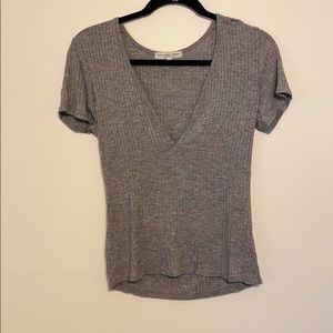 NEVER WORN form fitting v-neck